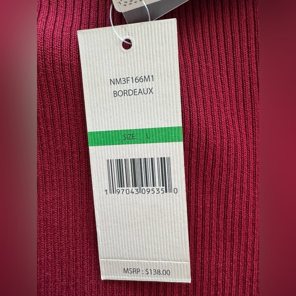 Nanette Lepore Cable Front Long Sleeve Sweater Dress - Picture 9 of 12